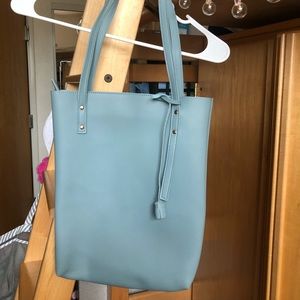 Light Blue Long Purse